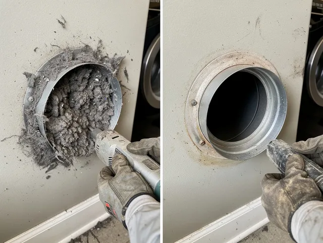 Professional clogged vent cleaning by Cudahy Dryer Vent Cleaning in Cudahy