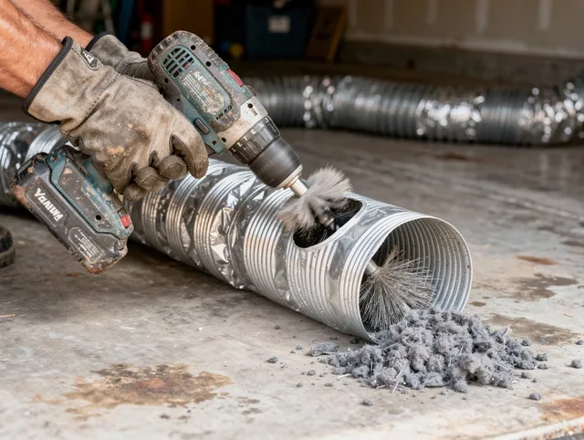 Professional duct cleaning by Cudahy Dryer Vent Cleaning in Cudahy