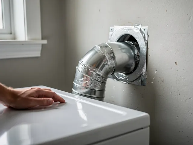 Cudahy Dryer Vent Cleaning expert performing professional dryer vent repair and installation in Cudahy