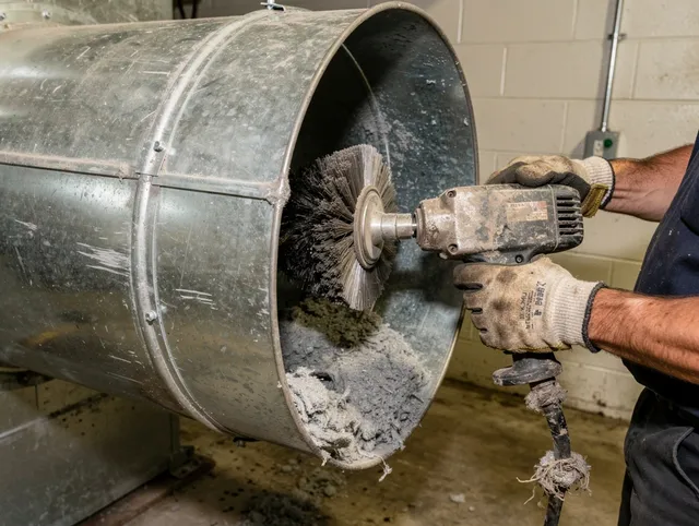 Industrial-grade dryer vent cleaning by Cudahy Dryer Vent Cleaning in Cudahy