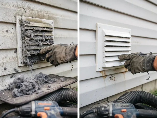 Residential dryer vent cleaning by Cudahy Dryer Vent Cleaning in Cudahy